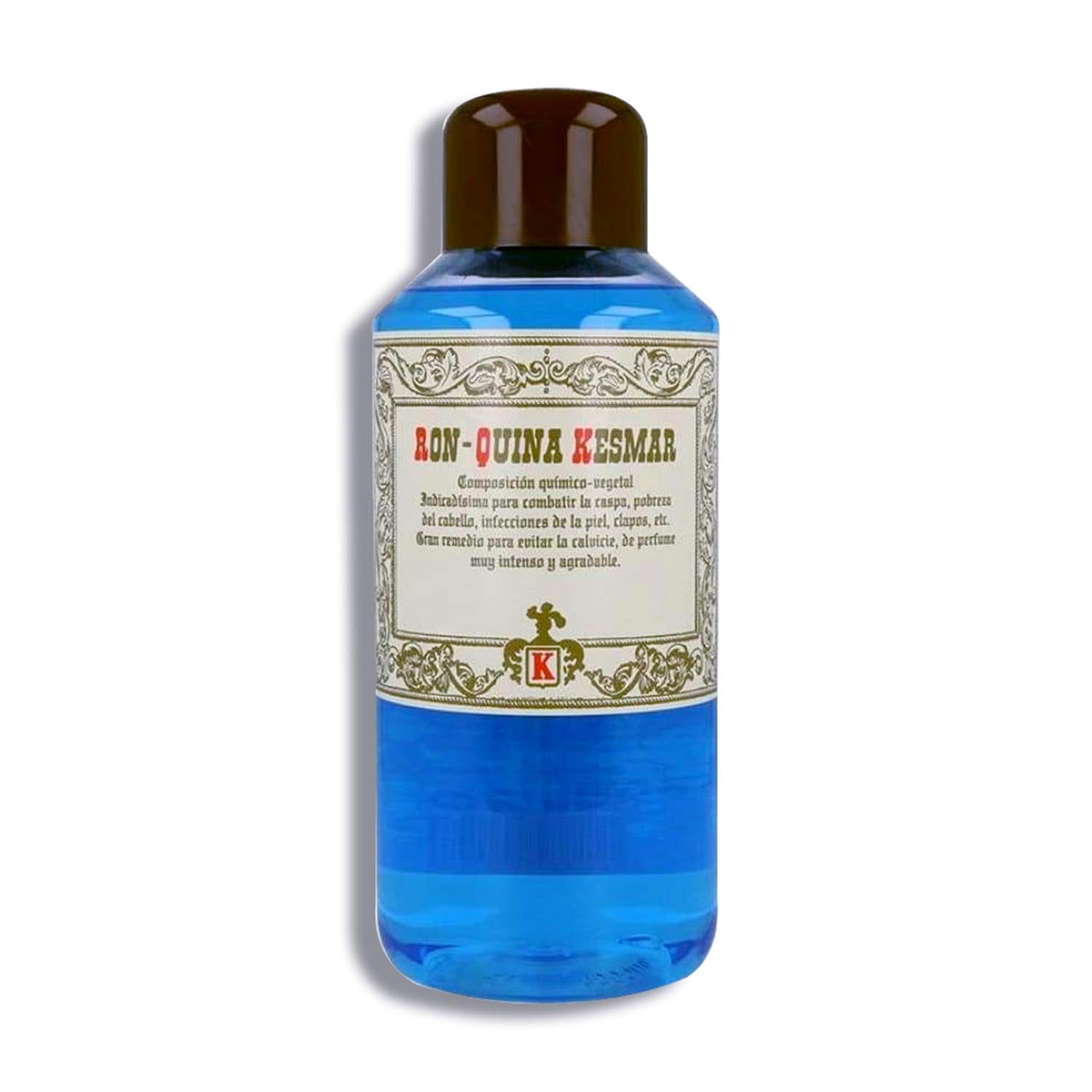 Ron-Quina Kermar Locion Capilar Azul Anti-Caspa Anti-Calvicie 1000Ml